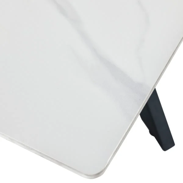 Bradley White Marble Dining Table - Image 3