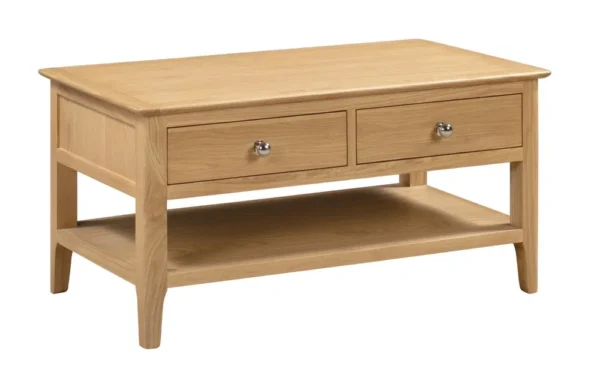 Cotswold Coffee Table With 2 Drawers - Image 2