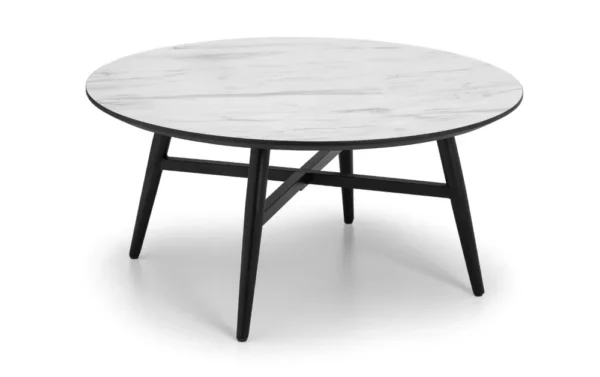Firenze Marble Effect Coffee Table - Image 4
