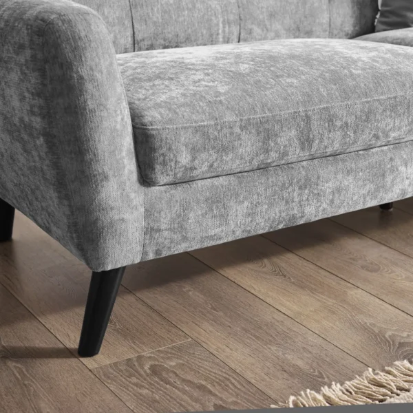 Monza 3 Seater Sofa - Dove - Image 6