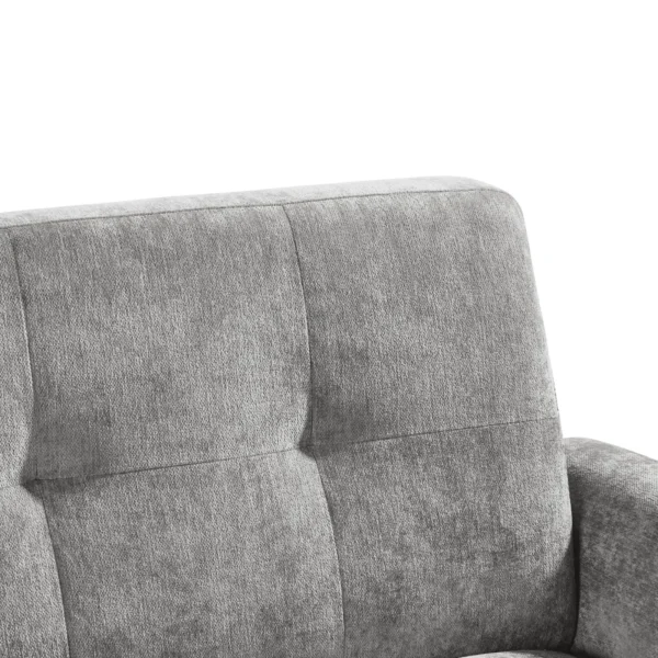 Monza 3 Seater Sofa - Dove - Image 3